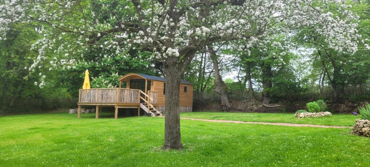 Roulotte Escapade Nature A Morainville - Normandie 外观 照片