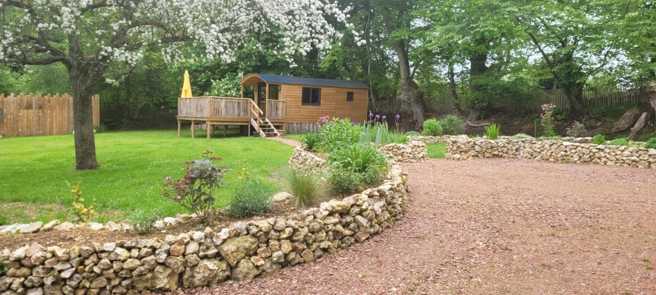 Roulotte Escapade Nature A Morainville - Normandie 外观 照片